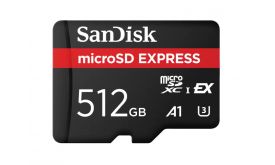 Sandisk microSDXC 512GB Express 880/650 MB/s U3 (226862)